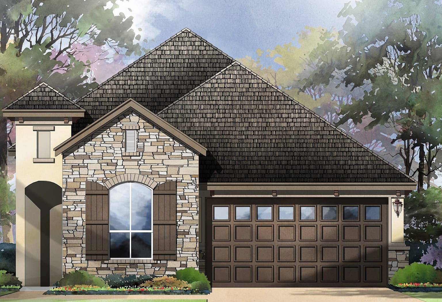 Berwyn Plan, Cimarron Hills - Villas & Country Club