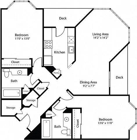 Floor plan 2G