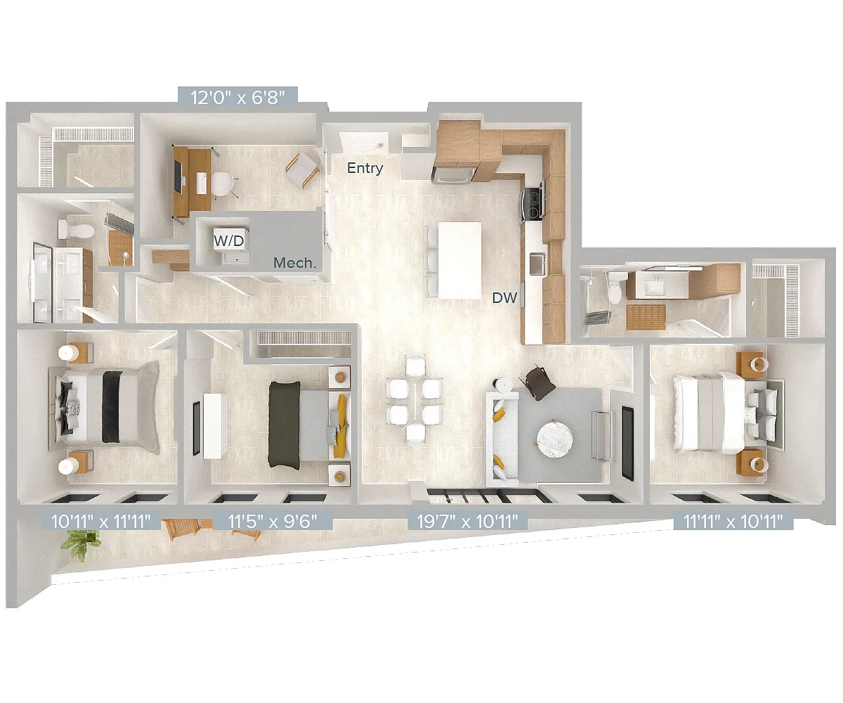Floor plan C2