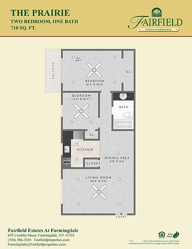Floor plan The Prairie