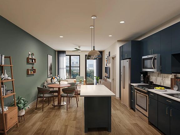 Spacious studio, 1-, 2-, and 3-bedroom apartments in Atlanta, GA, with select apartments offering private balconies.