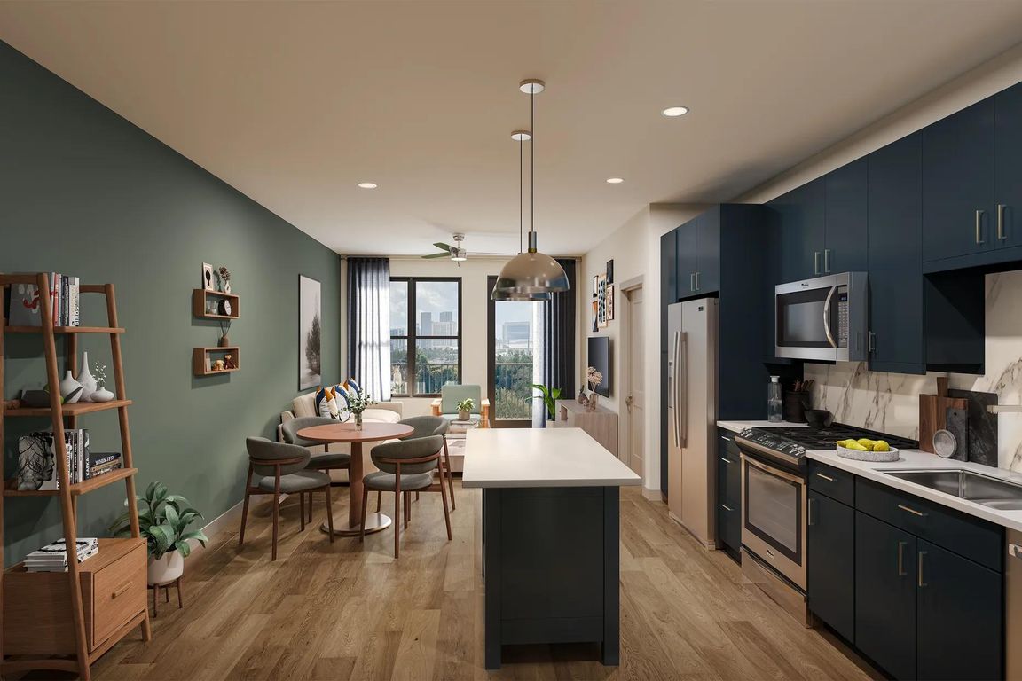 Spacious studio, 1-, 2-, and 3-bedroom apartments in Atlanta, GA, with select apartments offering private balconies.