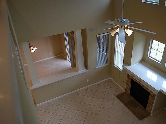 VIEW INTO DINING FROM ABOVE