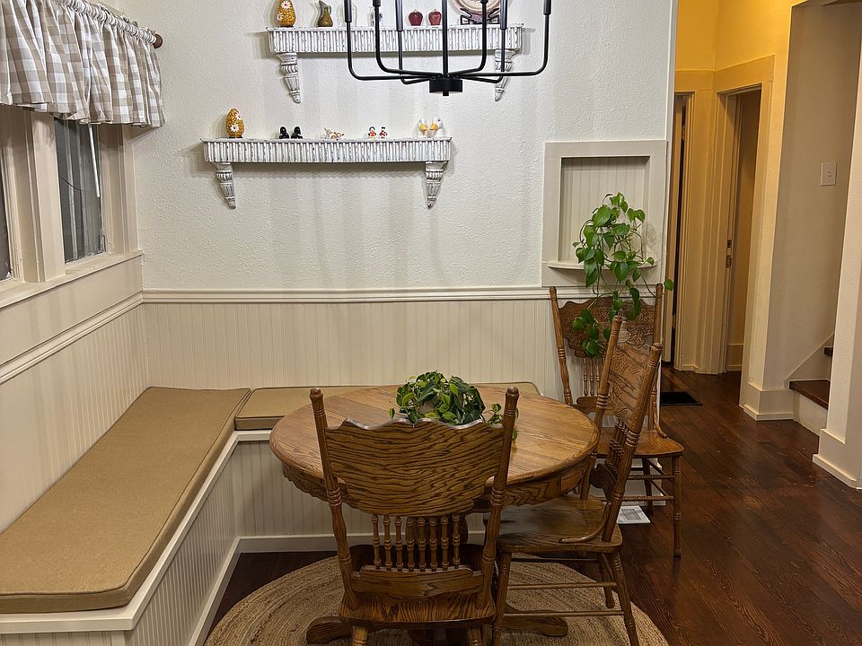 Cozy breakfast nook_perfect for meals, coffee, or a quiet place to work