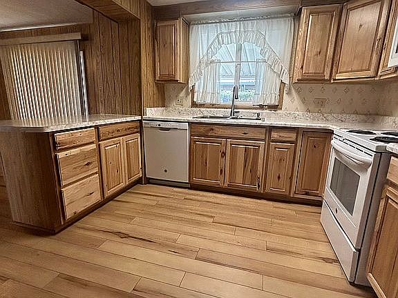 Kitchen with New Cabinets