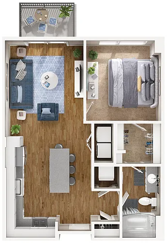 Floor plan Bradford