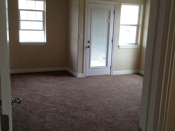 Master bedroom with balcony