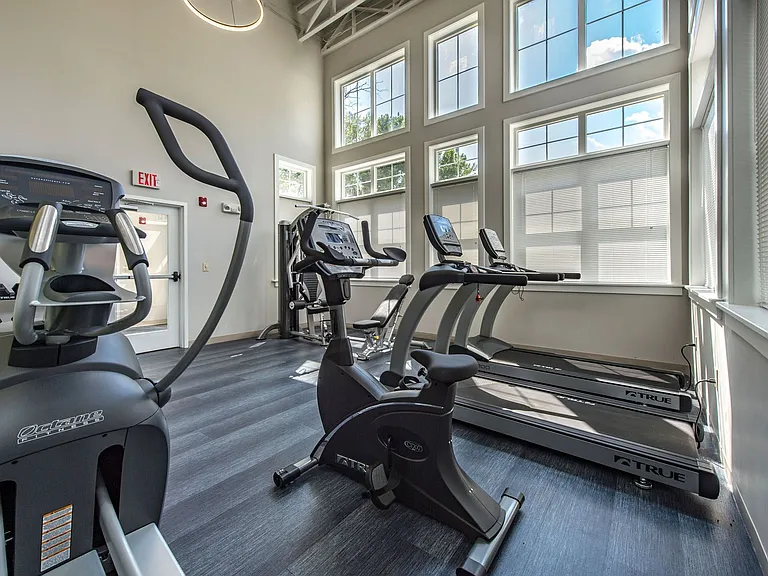 Fitness Room With Natural Light