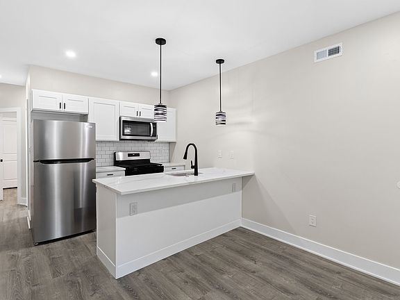 Unit 1 kitchen/living area