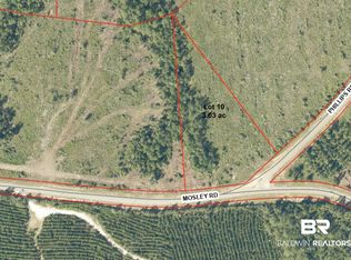 0 Mosley Rd Lot 10, Stapleton, AL 36578