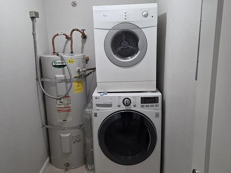 In unit laundry