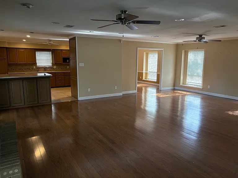 open floor plan