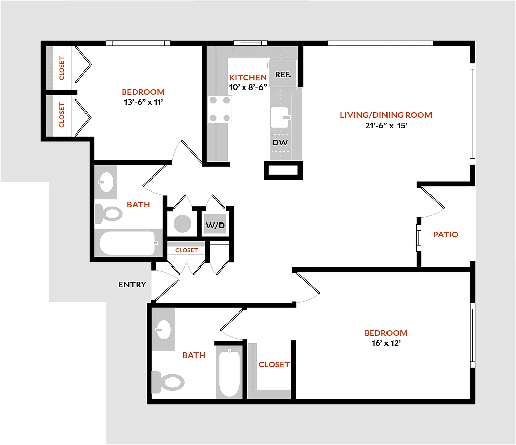 Floor plan Plan 2AR