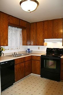 New counter with smooth top range