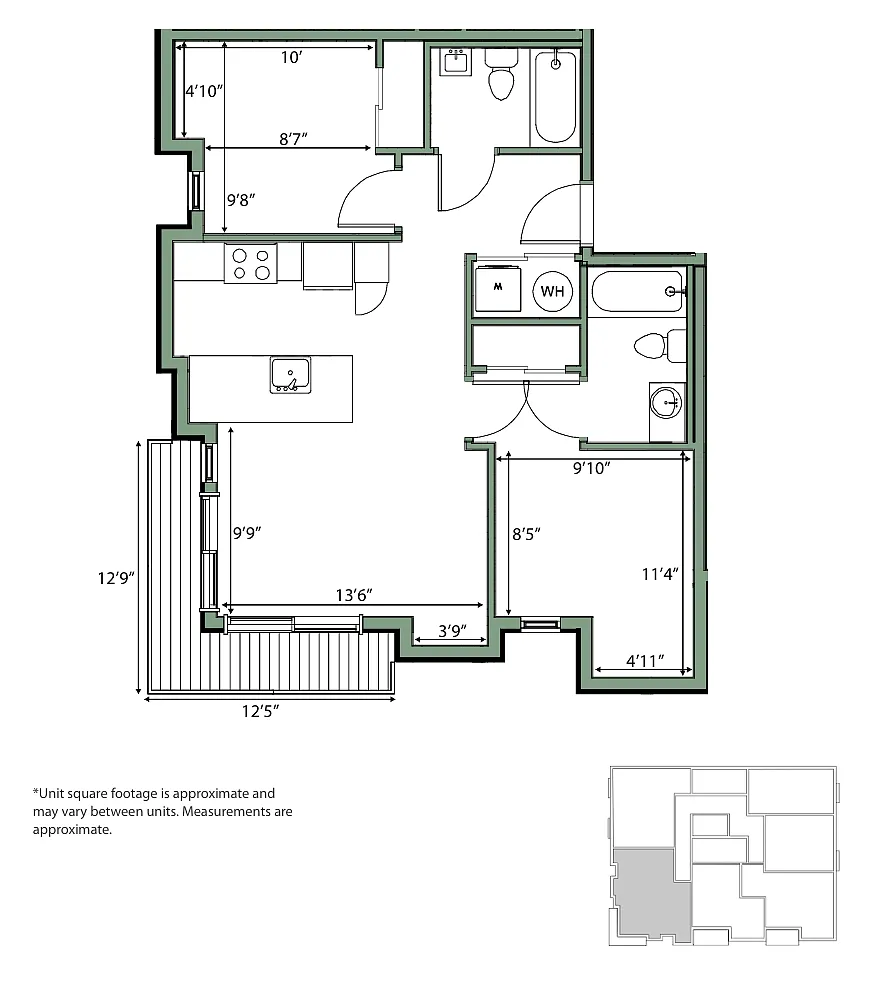 Floor plan Type B