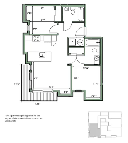 Floor plan Type B