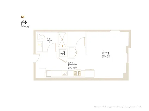 Floor plan S1