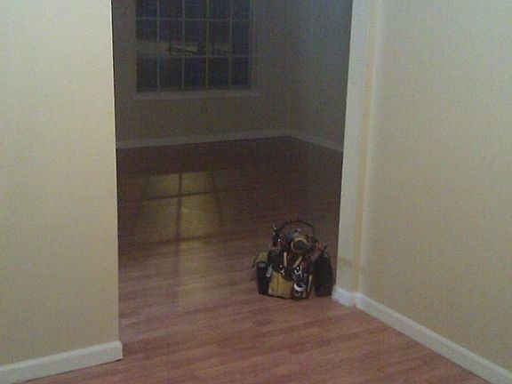 Living Room - Wood floor