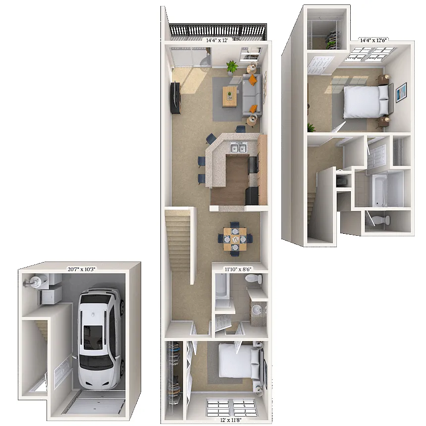 Floor plan The Aspen