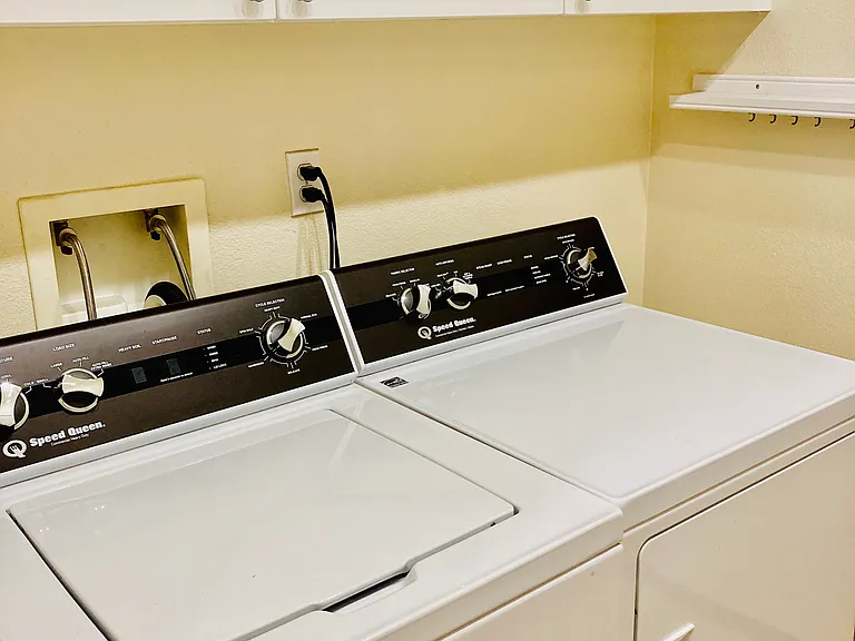 Laundry room.