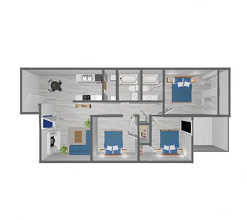 Floor plan C1 Classic