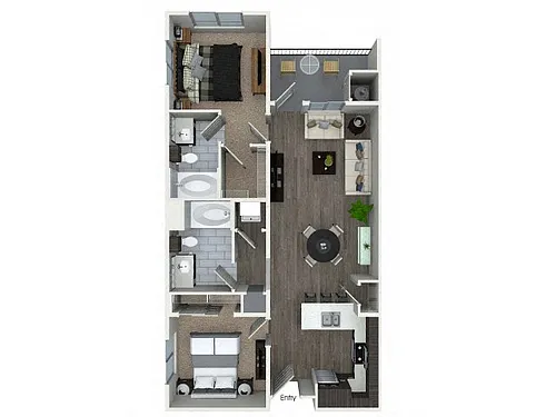 Floor plan B2A