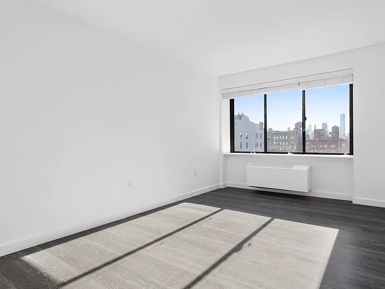 Large, bright living room