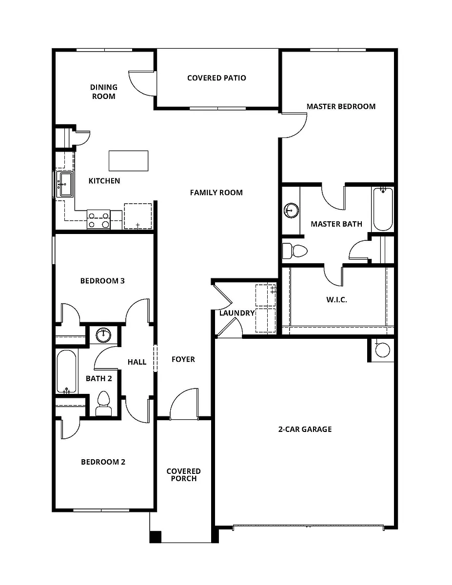 Floor plan Blanco