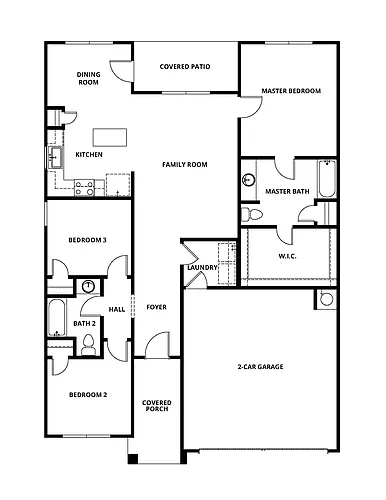 Floor plan Blanco
