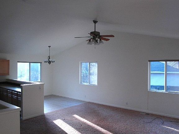 View from the Entry towards kitchen and dining rooms