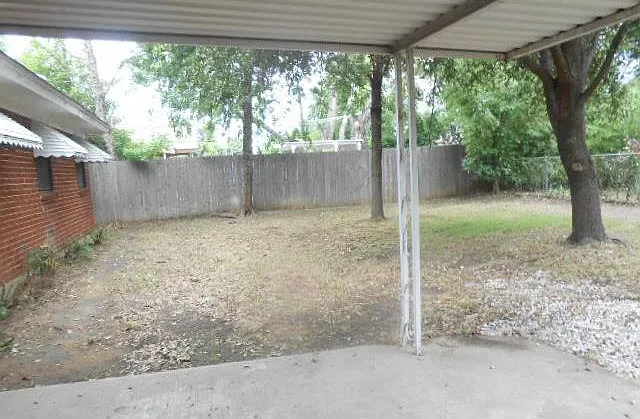 Covered Back Patio