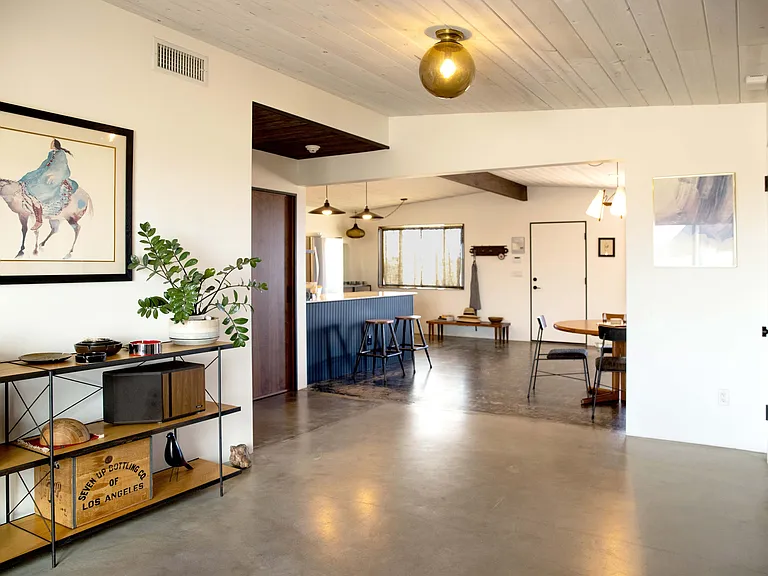 Wide open floor plan
