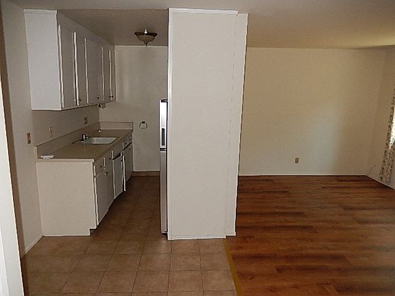 living area/kitchen