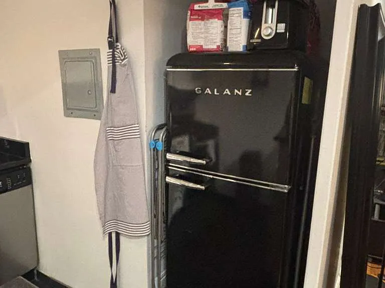 our brand new fridge