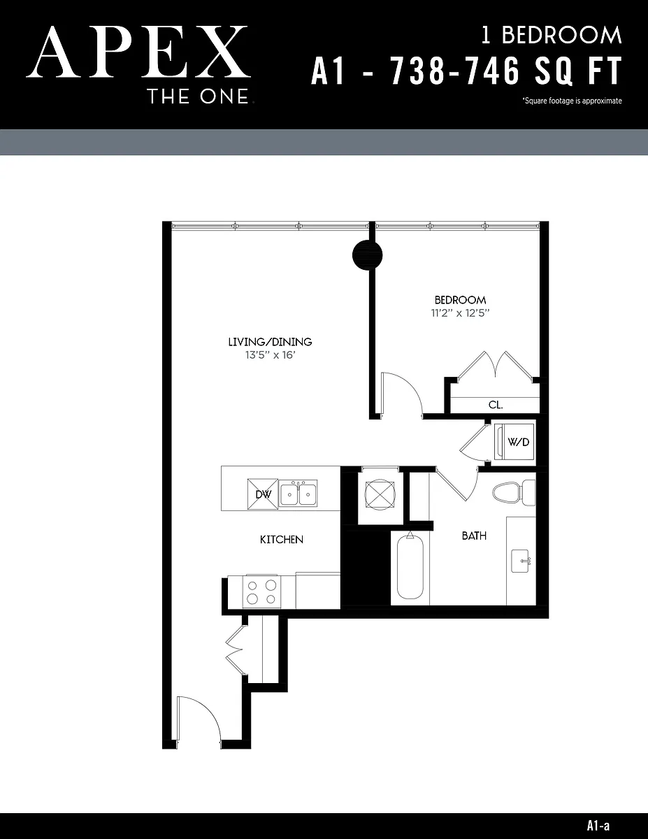 Floor plan Apex A1