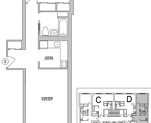 2nd image of 144 W 23rd St APT 4E