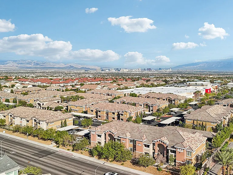 Aerial of La Vie with Direct Walking Access From Within Property To Target