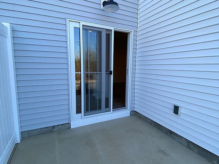 private patio