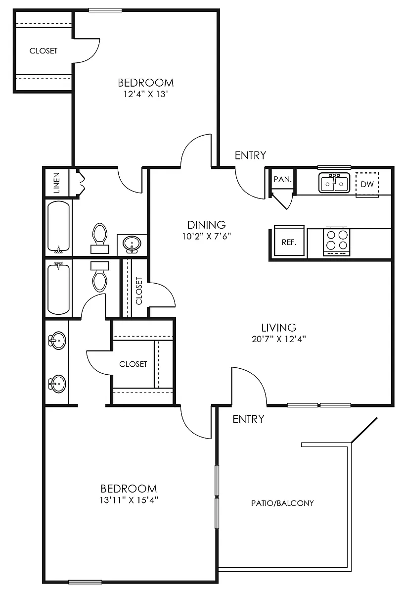 Floor plan B1