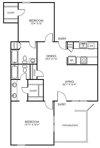 Floor plan B1