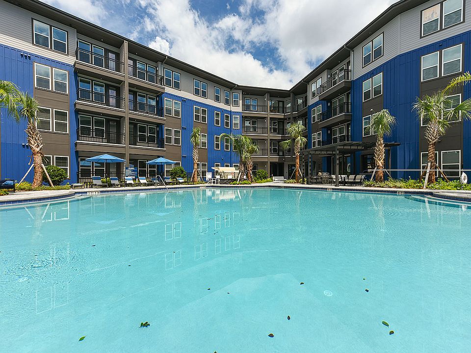 Experience luxury living with our stunning poolside views.
