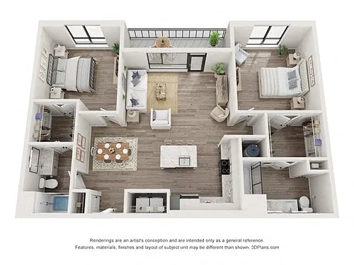 Floor plan The Walnut