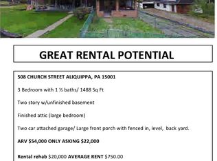 508 Church St, Aliquippa, PA