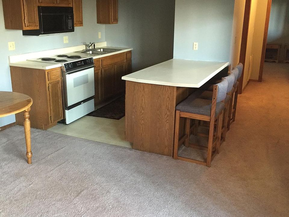 kitchen off living room