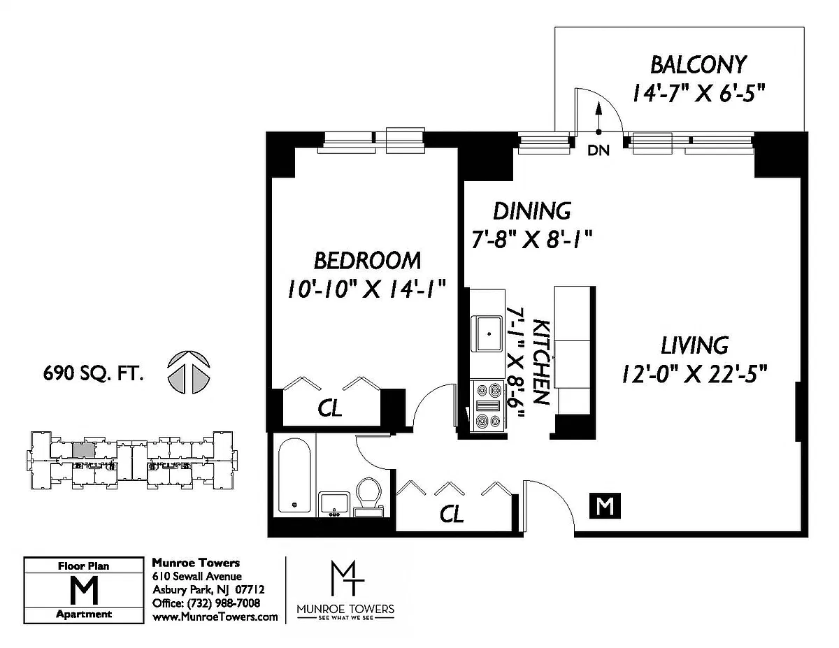 Floor plan Floorplan M