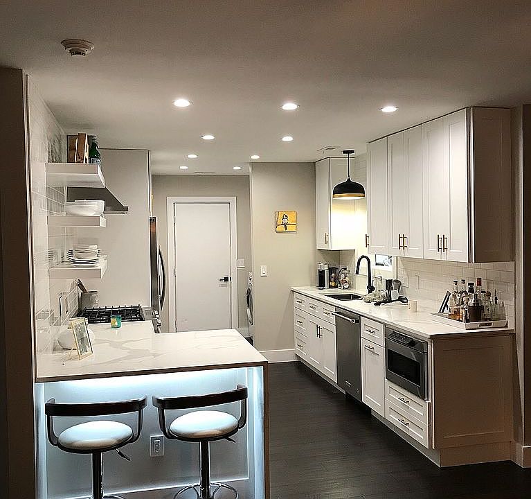 Remodeled kitchen