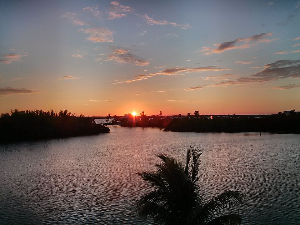 View of Sunset From Balcony