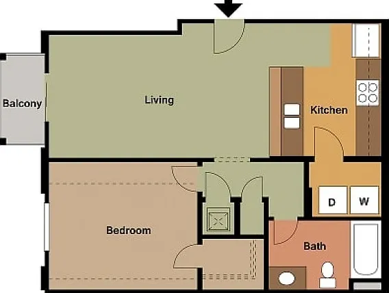 Scotsdale Remodeled 1 Bedroom Scotsdale Remodeled 1 Bedroom