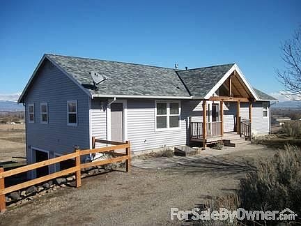 Front of house from the west side