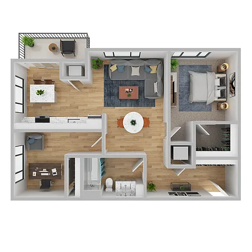 Floor plan B1
